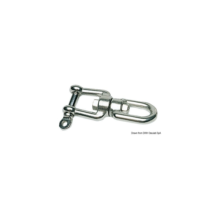 Émerillons en inox AISI 316 polis miroir Variante ou Accessoires Réduit:AISI 316 5 mm *01.427.99* Qté : 5