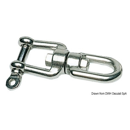 Émerillons en inox AISI 316 polis miroir