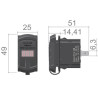 Prise de courant avec double USB