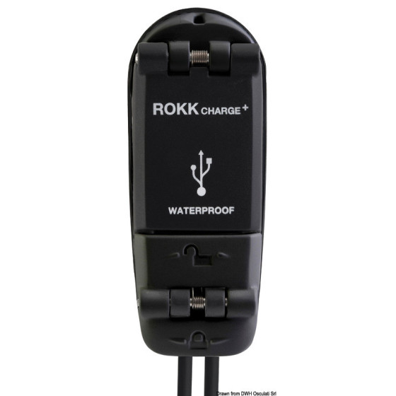 Prise + câble USB étanches IPx6 