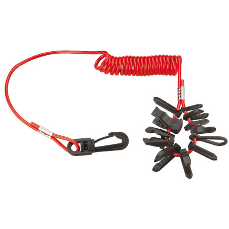 Kit clés de sûreté pour hors bord