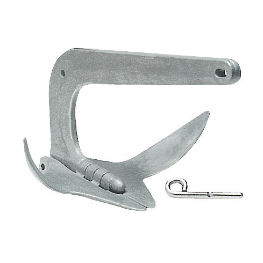 Ancre Trefoil® version pliable en acier moulé et galvanisé à chaud 