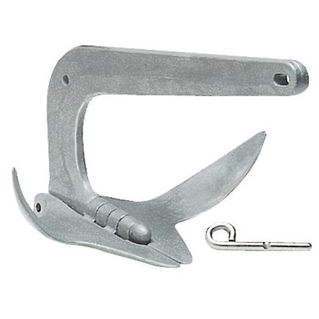 Ancre Trefoil® version pliable en acier moulé et galvanisé à chaud