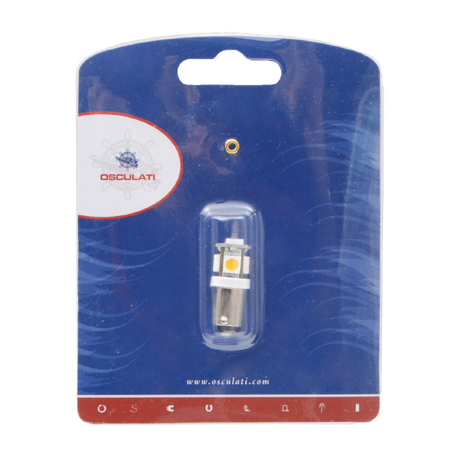 Ampoule LED pour feux, feux de courtoisie et feux de navigation culot BA9S 
