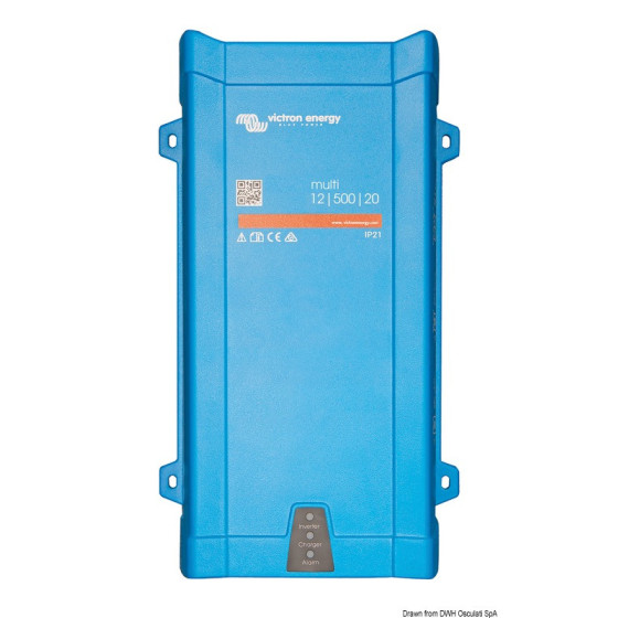 Système combiné VICTRON MULTIPLUS - Chargeur de batterie + Inverseur Variante ou Accessoires Réduit:Victron Multiplus 500W 20+1A