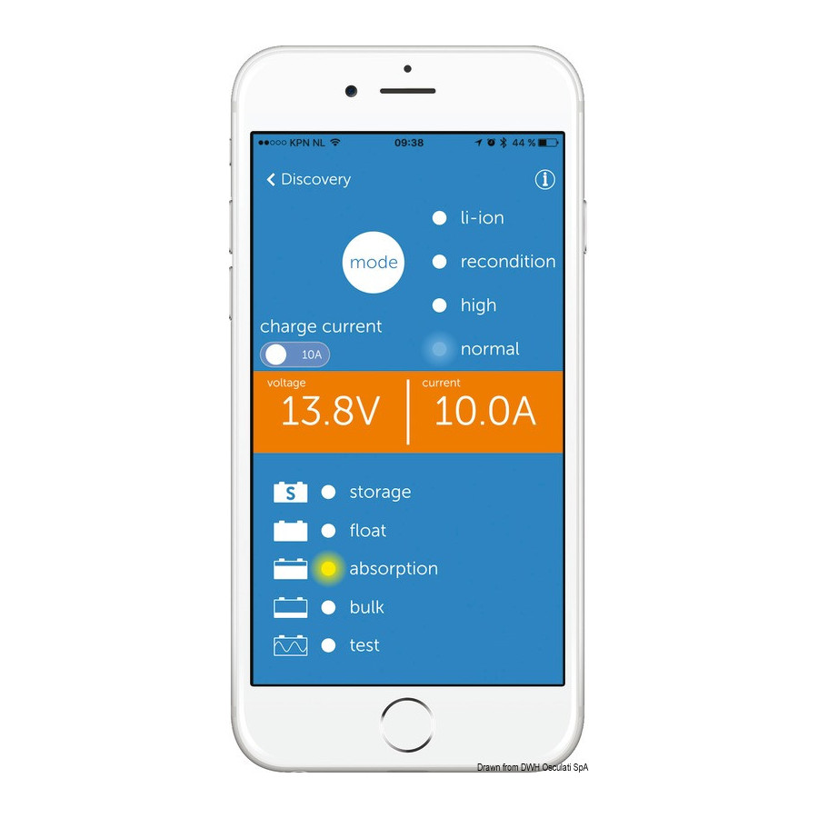 Chargeur de batterie VICTRON Bluesmart IP65 avec connexion Bluetooth 