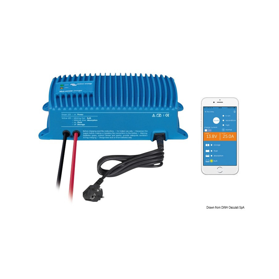 Chargeur de batterie VICTRON Bluesmart IP67 avec connexion Bluetooth 