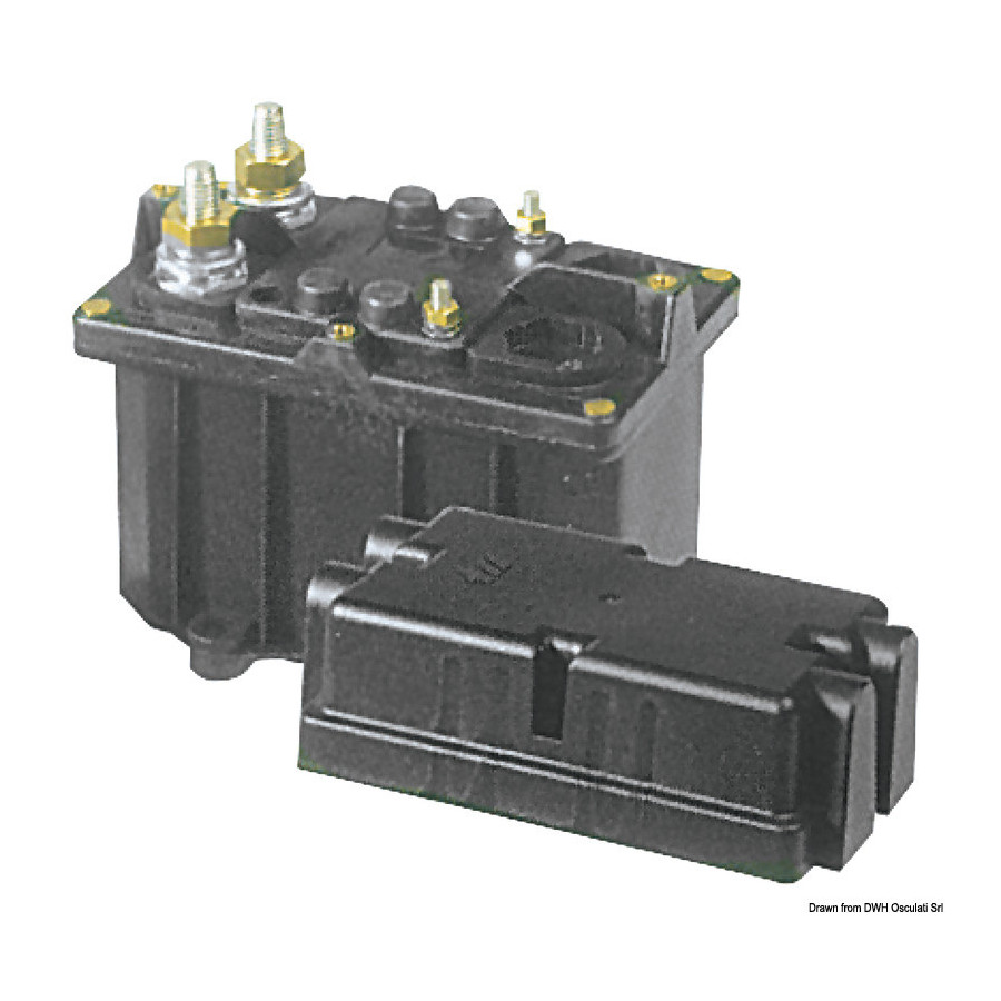 Coupe-batterie automatique unipolaire (télérupteur général de courant avec alimentation séparée de la bobine) 