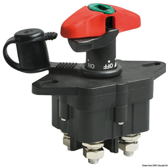 Coupe-batterie 2 pôles LITTELFUSE® avec clé 