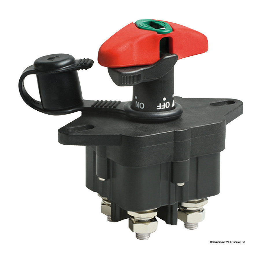 Coupe-batterie 2 pôles LITTELFUSE® avec clé 