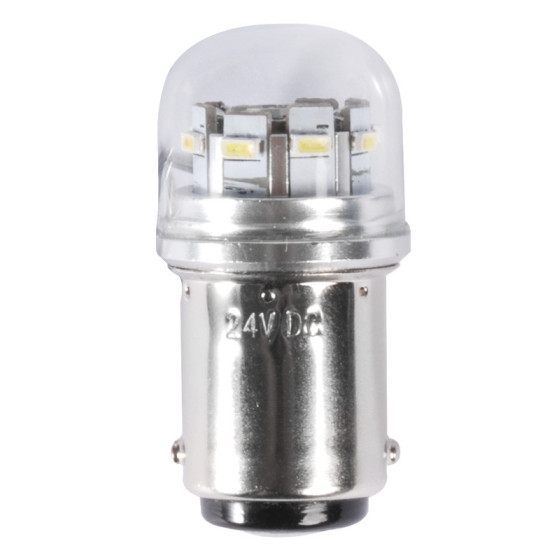 Ampoule LED SMD culot BA15D Variante ou Accessoires Réduit:SMD 12/24 V 1,2 W *14.443.15*