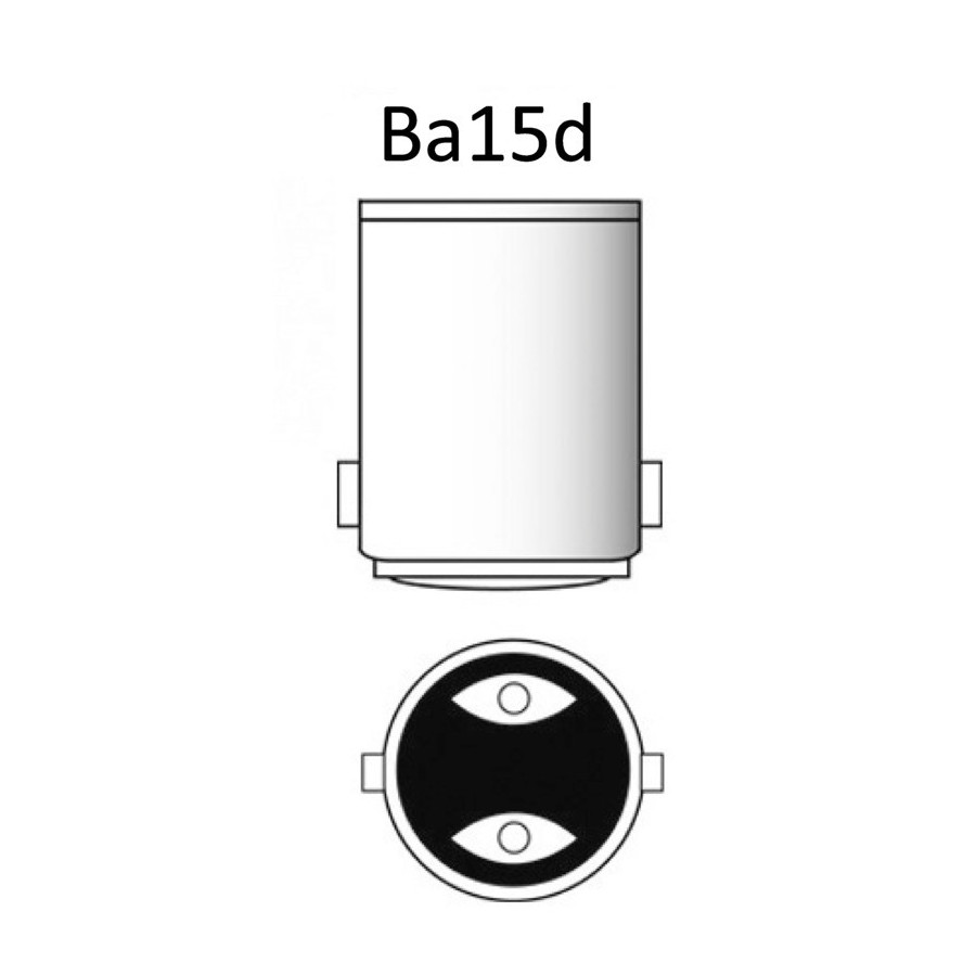 Ampoule LED SMD culot BA15D 