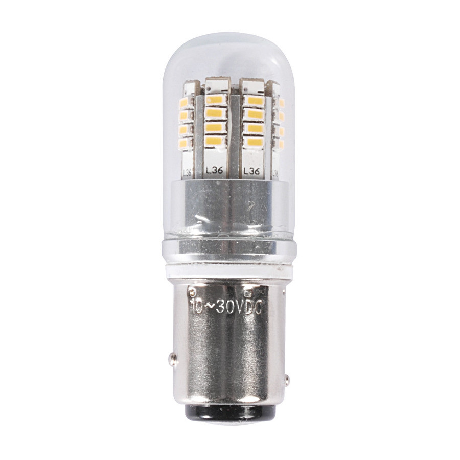 Ampoule LED BAY15D pivots désaxés pour feux de navigation 