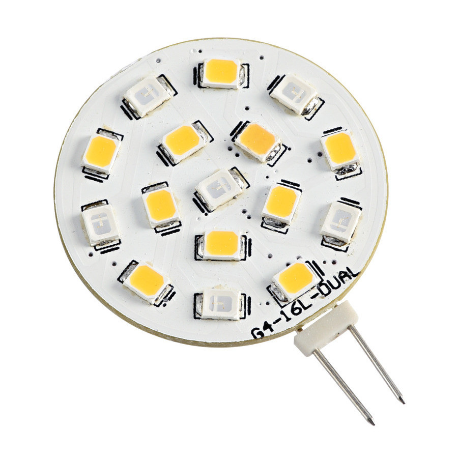 Ampoule LED SMD bicolore culot G4 