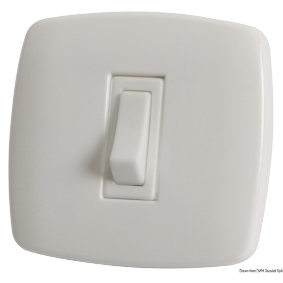Interrupteurs Contemporary Variante ou Accessoires Réduit:N. 1 blanc *14.484.01*