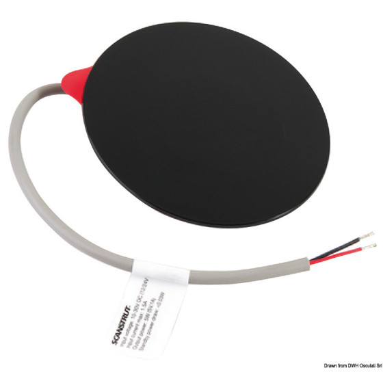 Chargeur de batterie sans fils étanche ROKK SUB avec charge intégrée invisible - 10W 