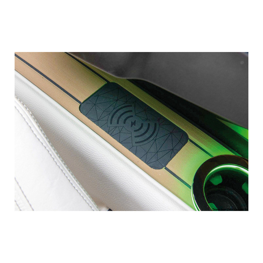 Chargeur de batterie sans fils étanche ROKK SUB avec charge intégrée invisible - 10W 