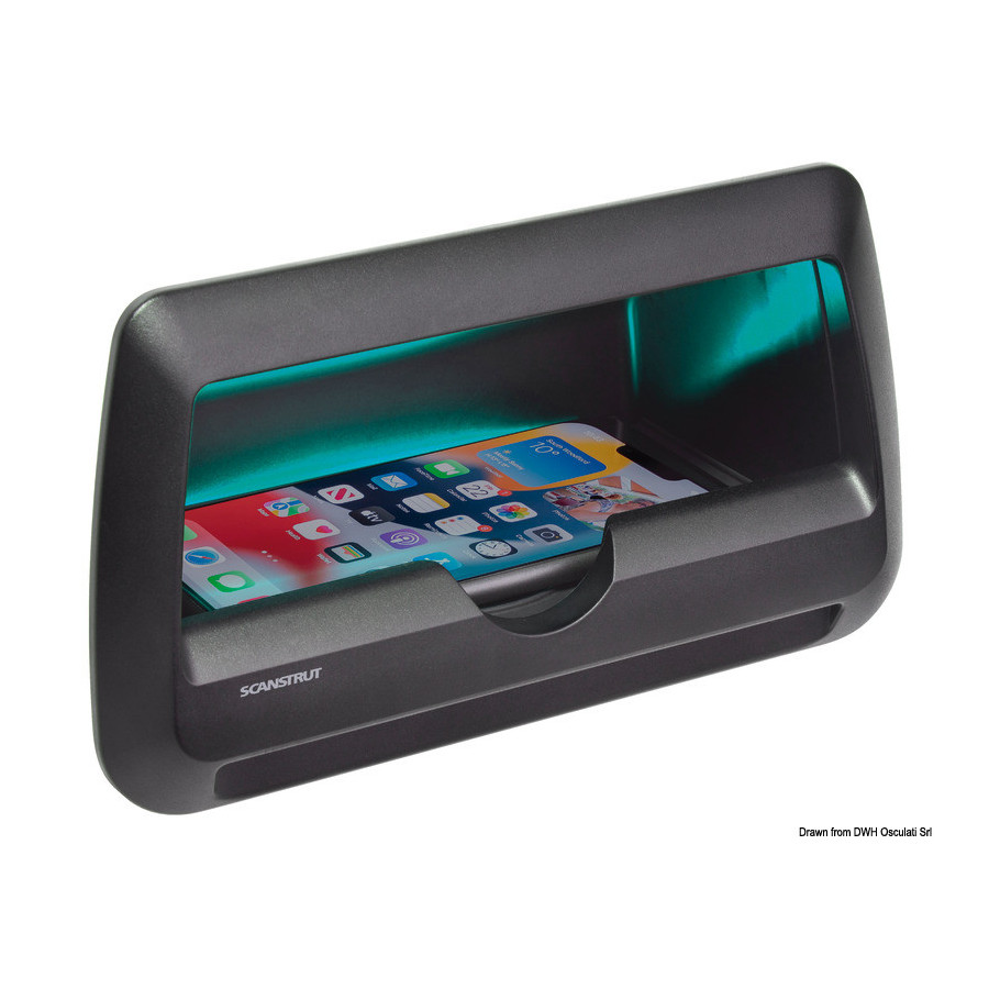 Chargeur de batterie étanche ROKK sans fil Cove LED 10 W 