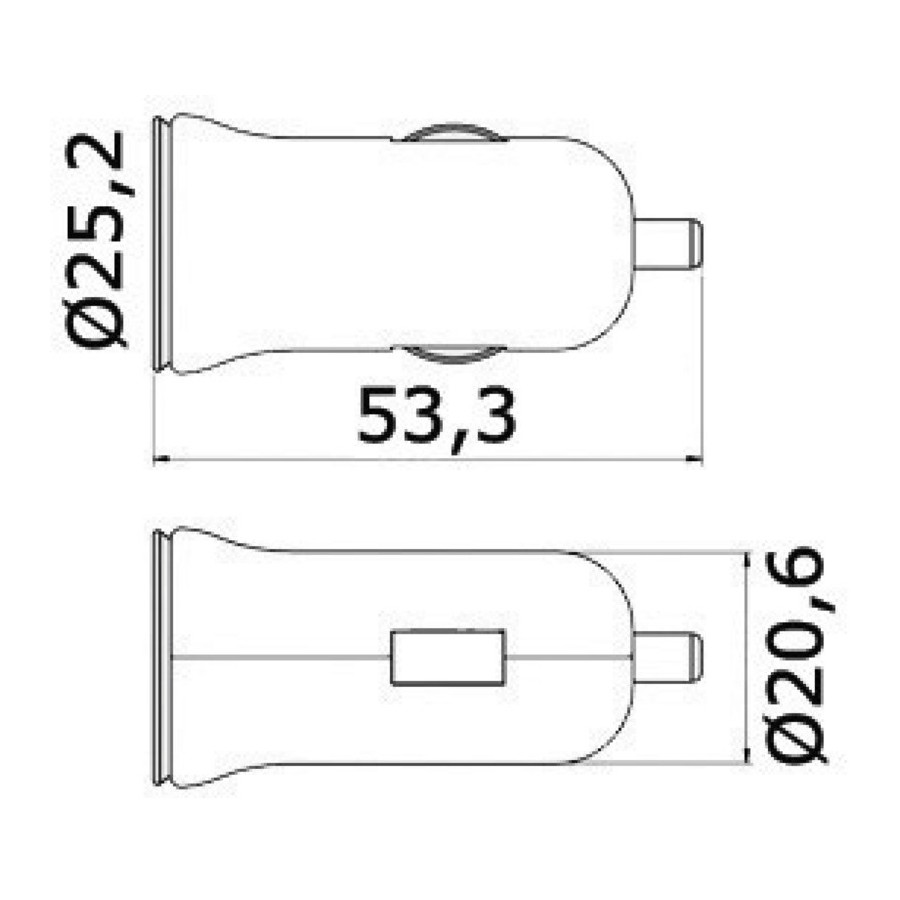 Prises USB 12/24V Variante ou Accessoires Réduit:de courant p. double USB *14.517.09* Qté : 2
