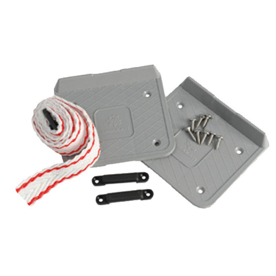 Paire de support de fixation pour batterie ou réservoir 