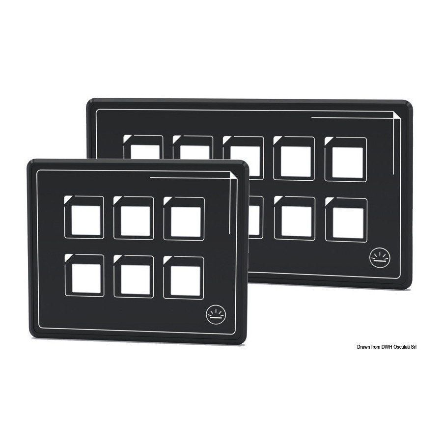 Panneau électronique touch-control ultra fin composé de panneau + câble USB + Control Box 