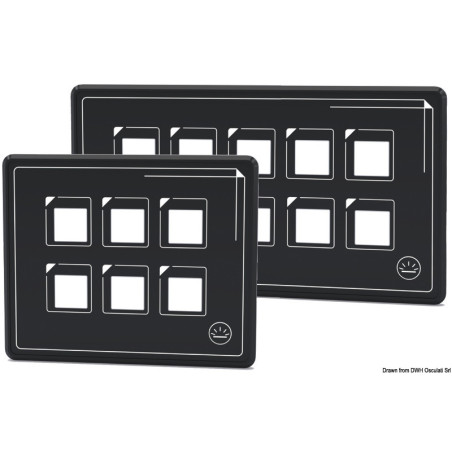 Panneau électronique touch-control ultra fin composé de panneau + câble USB + Control Box