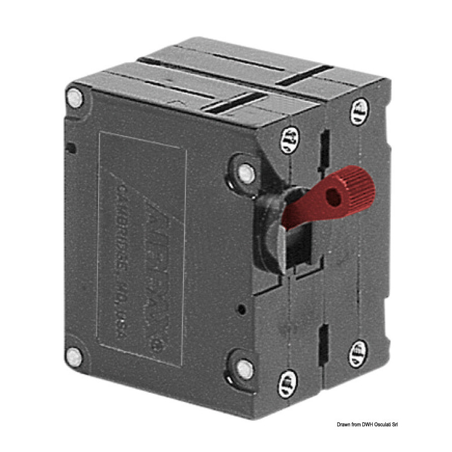 Interrupteur AIRPAX / SENSATA automatique magnéto/hydraulique bipolaires pour courant continu. 