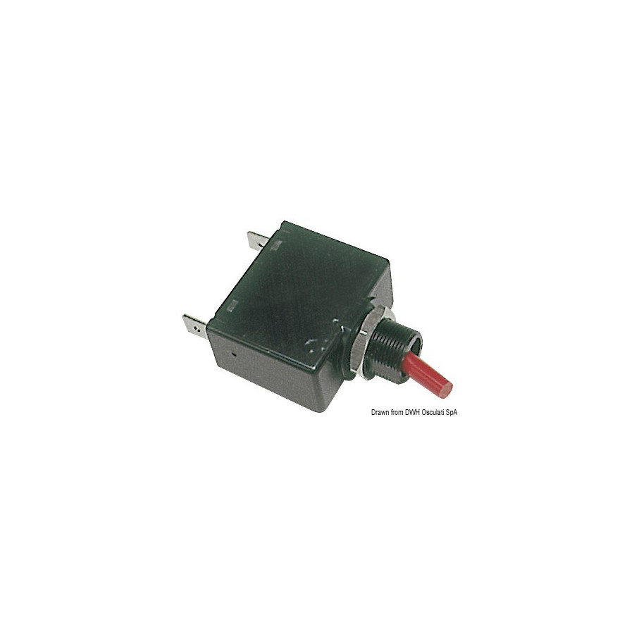 Interrupteurs AIRPAX / SENSATA à levier magnéto/hydrauliques à fusible automatique rechargeable 