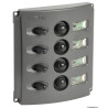 Tableaux électriques avec fusibles automatiques et double LED