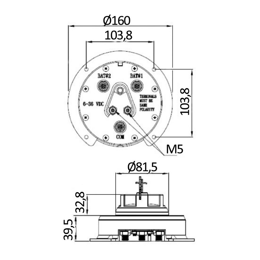 Interrupteur/déviateur pour batteries Heavy Duty 