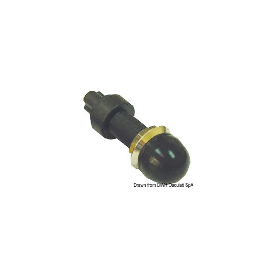 Bouton Variante ou Accessoires Réduit:en laiton noir *14.910.00NE* Qté : 2