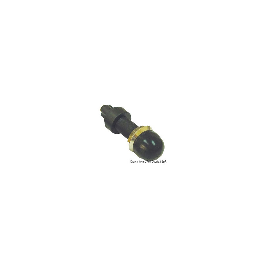 Bouton Variante ou Accessoires Réduit:en laiton noir *14.910.00NE* Qté : 2