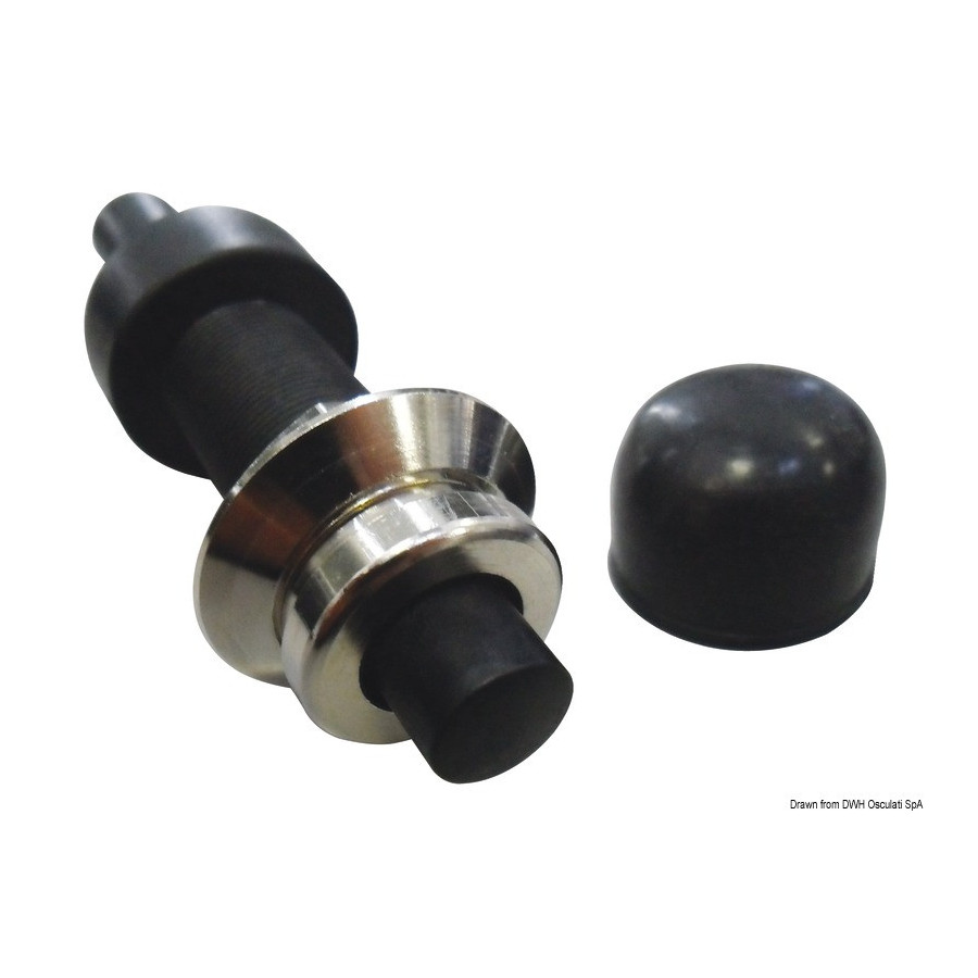 Bouton Variante ou Accessoires Réduit:en laiton noir *14.910.00NE* Qté : 2