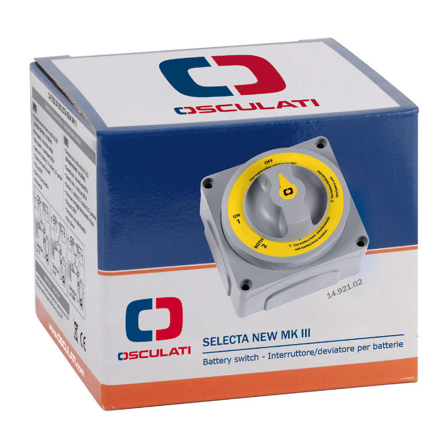 Interrupteur/coupleur pour batteries Selecta New 