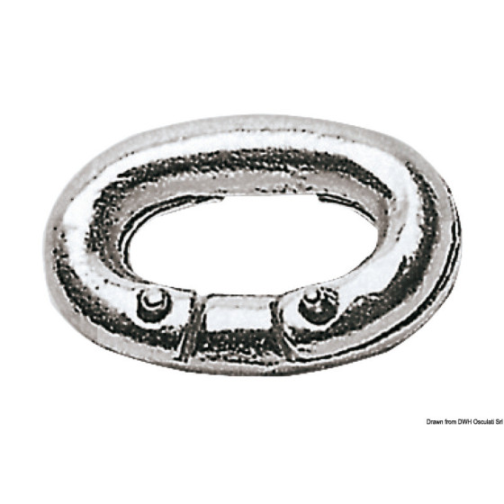 Maillons à riveter pour raccords de chaînes 