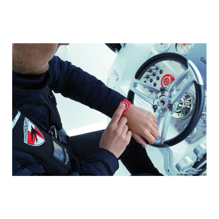Arrêt moteur automatique MOB Wireless FELL MARINE 