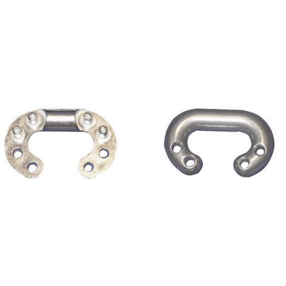 Maillon à riveter pour chaîne calibrée 