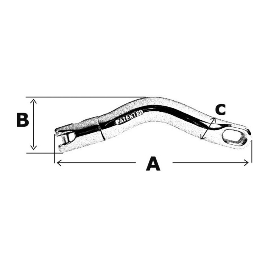 Jonction de chaîne articulée Twist 