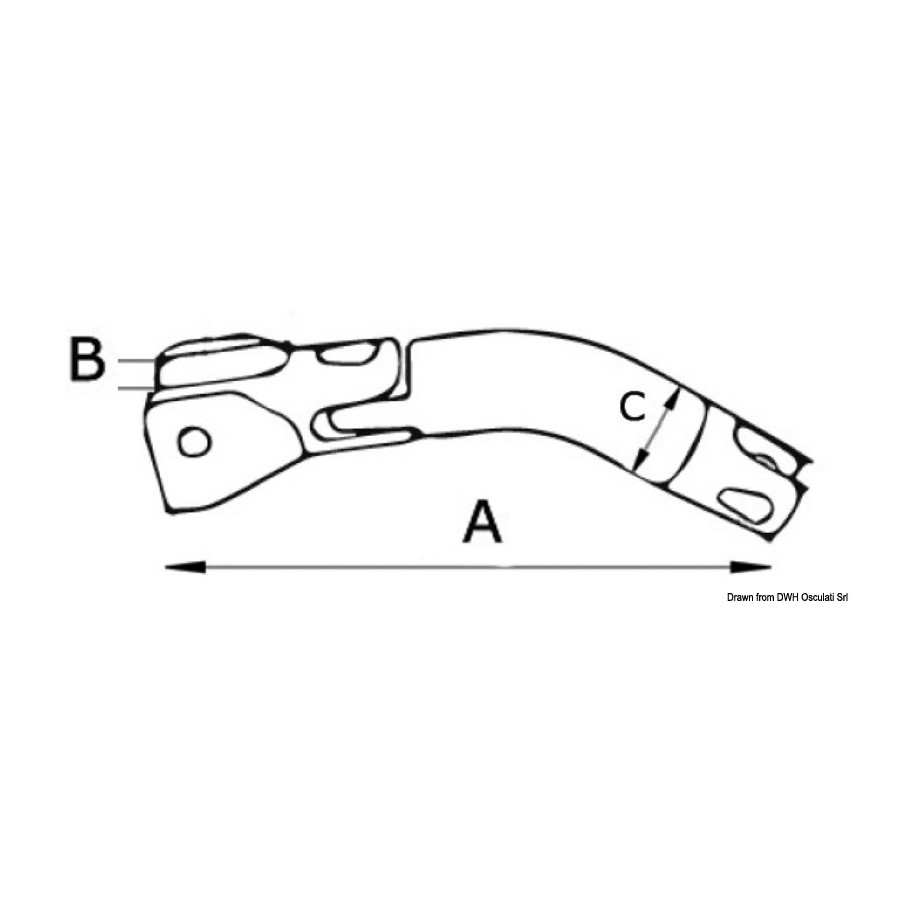 Jonction de chaîne articulée Trimmer 
