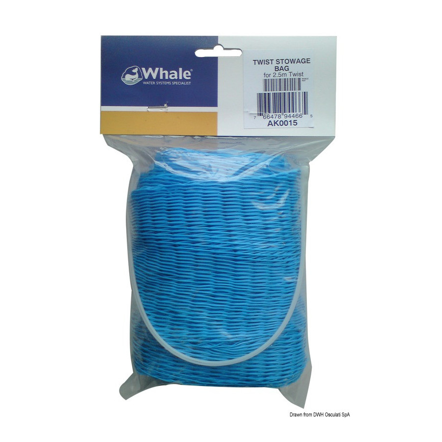 Sac pour loger le tuyau de la douche WHALE 