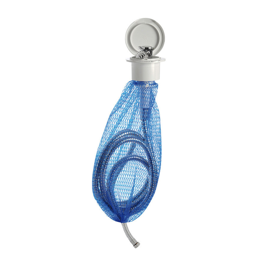 Sac pour loger le tuyau de la douche Variante ou Accessoires Réduit:loger le tuyau douche à encastrer/coller *15.290.55*