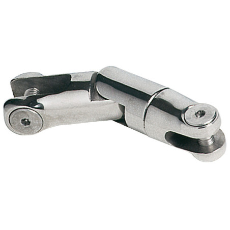 Attache tournante à double articulation pour ancres
