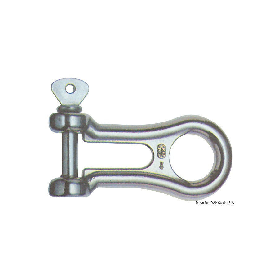 Manille de mouillage KONG Chain gripper en inox 