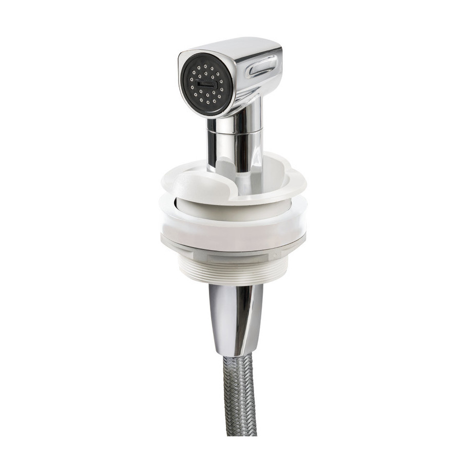 Douche eau froide Saturn Variante ou Accessoires Réduit:solo fredda base orizzontale bianca *15.471.01*