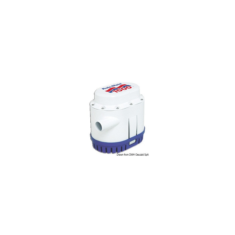 Pompe immergée RULE Mate totalement automatique Variante ou Accessoires Réduit:Rule Mate automatique 97l/min 12 V *16.020.15*