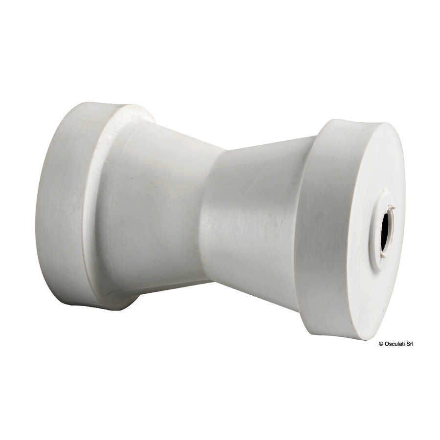 Rouleau central carène avec noyau en plastique Variante ou Accessoires Réduit:blanc 130 mm *02.003.02* Qté : 2