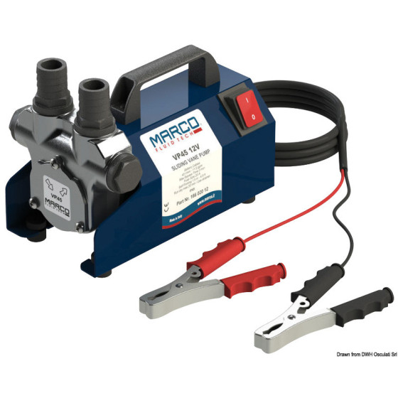 Electropompe auto-amorçable MARCO pour transvasement gasoil 