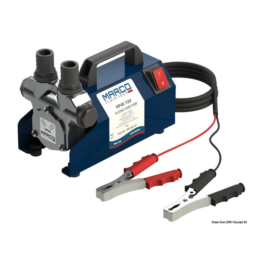 Electropompe auto-amorçable MARCO pour transvasement gasoil 