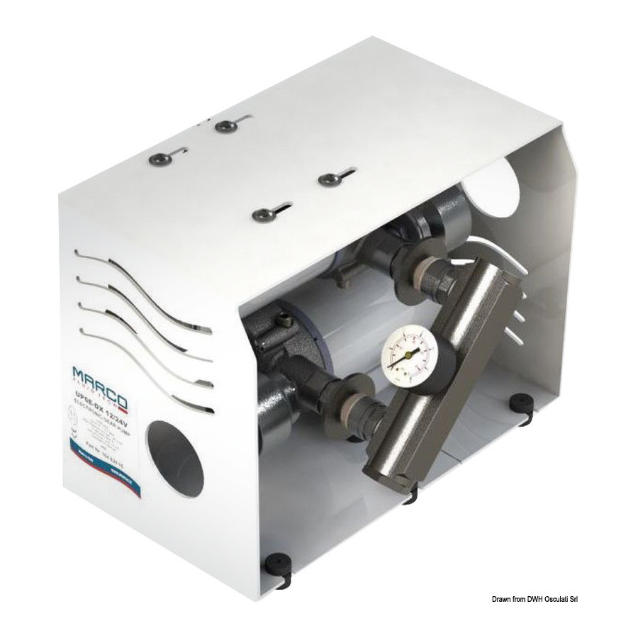 Double autoclave à contrôle électronique MARCO Variante ou Accessoires Réduit:a contollo elettr. 2,5 bar 52 l/m *16.047.35*