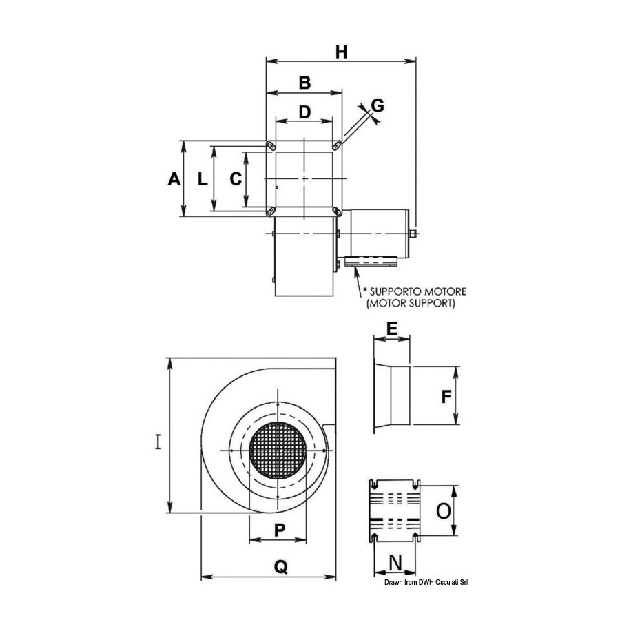 Ventilateurs centrifuges 